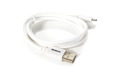 Добави още лукс USB кабели Дата кабел Micro USB оригинален за Lenovo бял